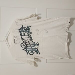 White Hurley Tee